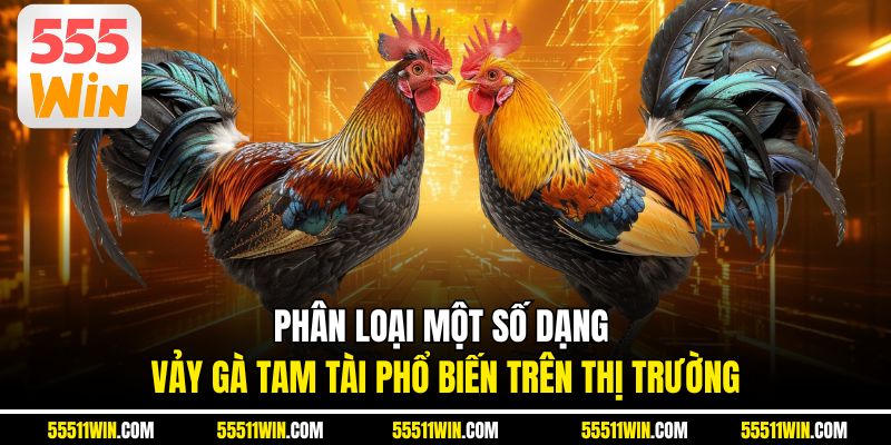 Phân loại một số dạng vảy gà tam tài  phổ biến trên thị trường
